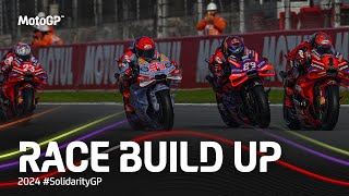 MotoGP Race Build Up  2024 SolidarityGP [upl. by Aynwad]