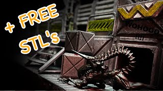 Build Your Own Alien Diorama  Complete Guide  FREE STLs [upl. by Tarrsus630]