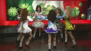 Irish Dancers perform on Wisconsin Tonight [upl. by Aennyl]