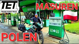 Motorrad Reiseabenteuer Skandinavien amp Baltikum  Teil 1 durch Polen 🇵🇱 bis Masuren Ostpreußen [upl. by Treborsemaj136]