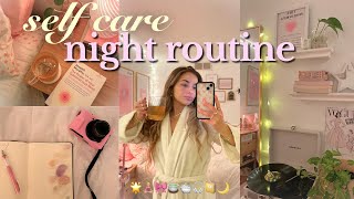 MY SELF CARE NIGHT ROUTINE 🌙 skincare bubble bath amp journaling [upl. by Barbe]