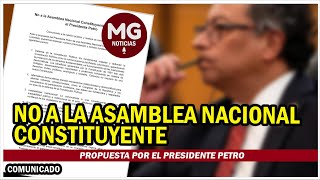 ⛔ NO A LA ASAMBLEA NACIONAL CONSTITUYENTE PROPUESTA POR EL PRESIDENTE PETRO [upl. by Ciel603]