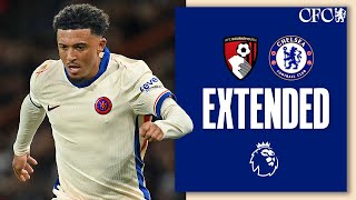 Bournemouth 01 Chelsea  Sancho and Nkunku Impact🔥  HIGHLIGHTS  Extended  Premier League 202425 [upl. by Branscum]