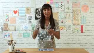 How to Print on Fabric Stencil Printing with Torn Paper Tape [upl. by Varin]