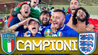 🏆 CAMPIONI 🇮🇹 ITALIA 43 INGHILTERRA 🏴󠁧󠁢󠁥󠁮󠁧󠁿 dcr  LIVE REACTION WEMBLEY HD [upl. by Mont777]