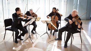 Juilliard String Quartet Performs Beethoven Davidovsky and Bartók [upl. by Seebeck]