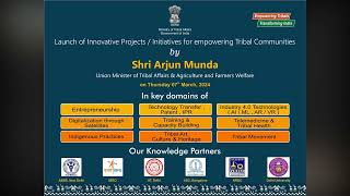 Shri S SomanathChairman ISRO on Launch of Innovative Partnerships for Tribal Developmentquot [upl. by Rutherfurd186]