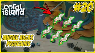 CORAL ISLAND 🐮 COMO ENCONTRAR ALGAS PRATEADAS OU SILVER KELP 20 GAMEPLAY PTBR [upl. by Pet829]