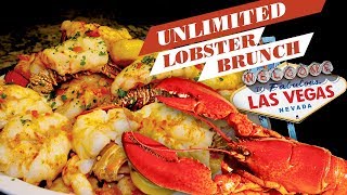 UNLIMITED LOBSTER Brunch amp Korean SEAFOOD BBQ in Las Vegas 125 Sterling Brunch BEST in Vegas [upl. by Sebastian550]