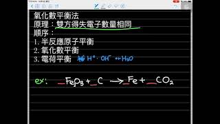 氧化數平衡法 [upl. by Beilul]