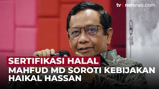 Haikal Hassan Wajibkan Produk Diperjualbelikan Bersertifikasi Halal  OneNews Update [upl. by Melmon]