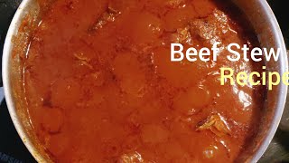 I am Obsessed With This Beef Stew Recipe  sunday Nigerian Beef Stew [upl. by Airetnuhs]