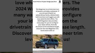 2024 Jeep Wagoneer Trim Levels amp Prices  South Pointe Chrysler Jeep Dodge RAM shorts [upl. by Gian531]