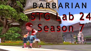 Feb 2023 SEA STG Dragon Nest SEA Barbarian STG Lab 24  WlNcm [upl. by Eellah]