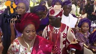 YINKA AYEFELE WELCOME GROOM AND BRIDE PARENT WITH HIS GOSPEL SONG [upl. by Whitman808]