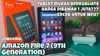 Tablet murah berkualitas cuma Rp800 ribu  Unboxing Amazon Fire 7 9th Gen Indonesia [upl. by Zirtaeb789]