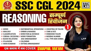 SSC CGL 2024  COMPLETE REASONING FOR SSC CGL  SSC CGL REASONING CLASSES 2024  BY SWAPNIL MAM [upl. by Bunce]