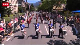 Musikgesellschaft Aadorf Marschmusik in Chur [upl. by Ianej]