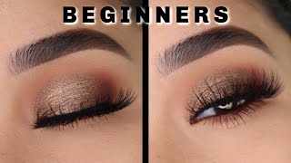 EASY Eyeshadow Tutorial For Hooded Eyes [upl. by Tnafni]