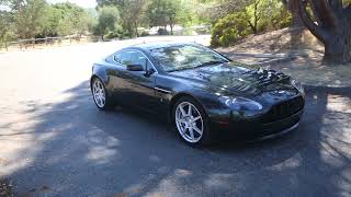 2007 Aston Martin Vantage walk around video [upl. by Enilav614]