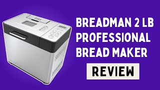 Breadman 2 lb Professional Bread Maker [upl. by Ecirtnom470]