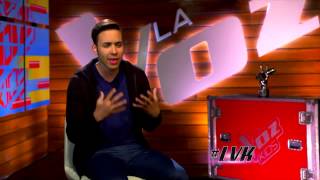 Prince Royce te cuenta de sus 4 finalistas en La Voz Kids VIDEO [upl. by Sofko]