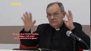 Mons Sanahuja  ¿Diálogo a toda costa Sobre la Identidad de la Iglesia 2 Parte [upl. by Ztirf]