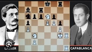 Lasker vs Capablanca [upl. by Esinek]