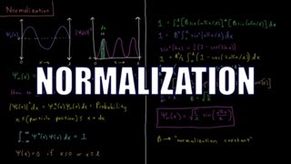 Quantum Chemistry 36  Normalization [upl. by Bello293]