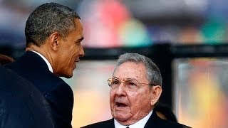 Obama quotMandela libertou os prisioneiros mas também os carcereirosquot [upl. by Abehs]