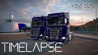 TruckersMP Kirkenes Timelaspe [upl. by Baldwin363]