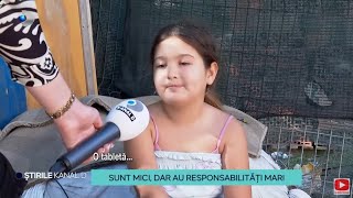 Stirile Kanal D  Sunt mici dar au responsabilitati mari  Editie de pranz [upl. by Tavi]