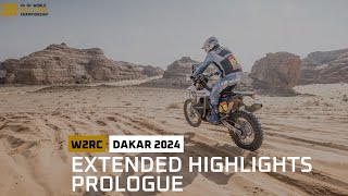 Extended highlights  Prologue  Dakar2024  W2RC [upl. by Eerazed]