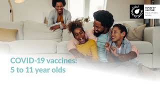 COVID19 vaccines 5 to 11 year olds [upl. by Ahsitram387]