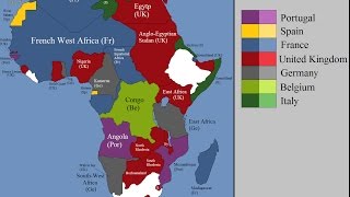 European colonization of Africa  Every Year [upl. by Zephan665]