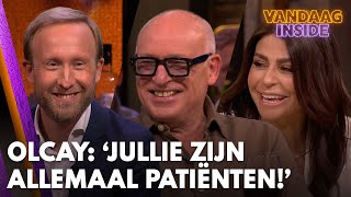 Olcay trekt conclusie over Vandaag Insidetrio en Raymond Jullie zijn allemaal patiënten [upl. by Straub]