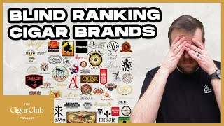 Blind Ranking Cigars Brands  The CigarClub Podcast Ep 126 [upl. by Ellerrehc881]