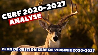 Analyse du Plan de gestion Cerf de Virginie 20202027  Pierre’s Adventures [upl. by Petrina]