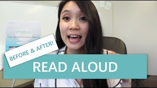 PTE Speaking  READ ALOUD  Before amp After Pronunciation [upl. by Llerehc251]