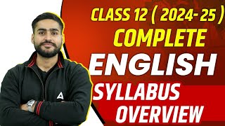 CBSE Class 12 English Syllabus 202425 Overview [upl. by Hoover777]