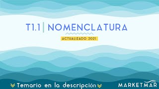 👉🏻🔴⛵ Nomenclatura náutica T11 PER 👇 Curso Gratuito 👇 APUNTES PDF en descripción👇 [upl. by Sido382]