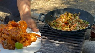 Vimos la diferencia entre la machaca de Sonora y Sinaloa e hicimos camarones a la Valentina [upl. by Agarhs]