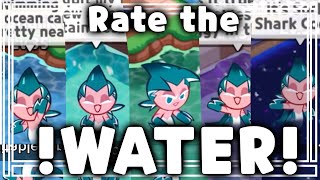 Sorbet Shark Cookie Rating All of the Kingdom Water  Cookie run kingdom [upl. by Zined]