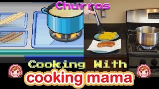 Churros  Cooking with Cooking Mama [upl. by Rattray570]