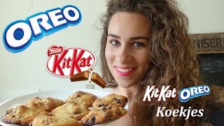 KitKat Oreo koekjes  Stephanies Bakkereij [upl. by Mateya210]