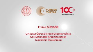 Ortaokul Öğrencilerinin Geometrik İnşa Görevlerindeki Argümantasyon Yapılarının İncelenmesi [upl. by Wernick991]