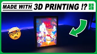 How to 3D Print Cool Artwork  Color Lithophane  Bambu Lab CMYK Bundle [upl. by Micro]