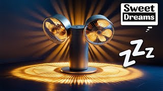 Double Heater Fan Sound for Sweet Dreams Fall Asleep Study or Meditate White Noise ASMR [upl. by Anwahs536]