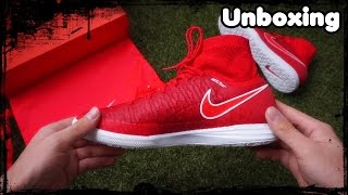 Unboxing Nike MagistaX Proximo IC Red [upl. by Kemeny]