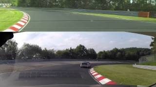 BMW M3 E46 oops at Schwedenkreuz  nearly crash in slowmotion on Nürburgring Nordschlaife [upl. by Calvin112]